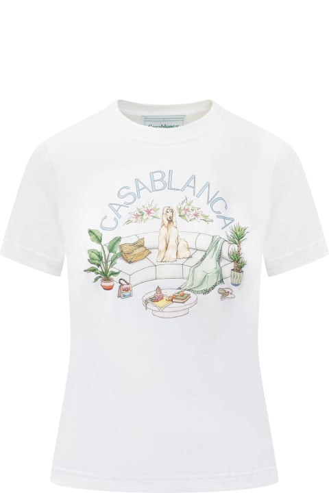 Casablanca Topwear for Women Casablanca Casablanca Hall T-shirt