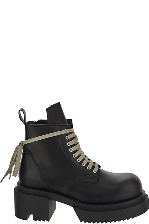 Boots for Men Rick Owens Low Army Bogun