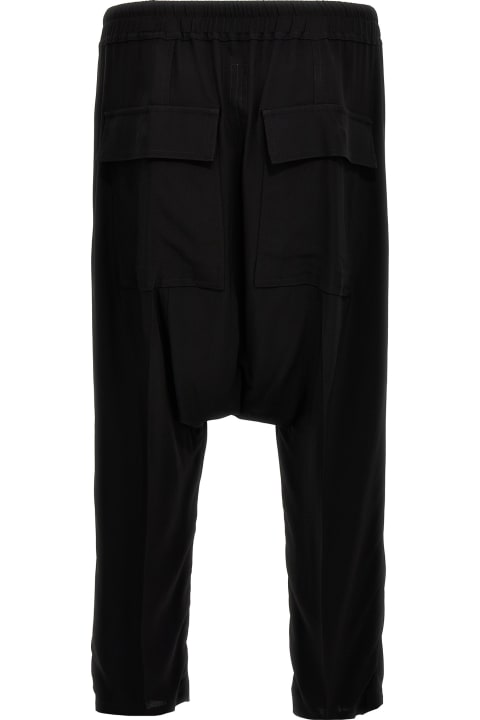 Fashion for Men Rick Owens 'lido Drawstring Cropped' Pants