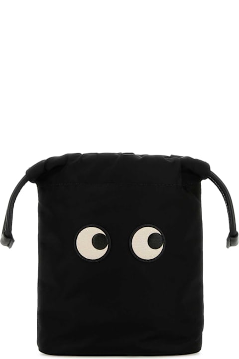 Anya Hindmarch for Women Anya Hindmarch Black Econyl Pouch