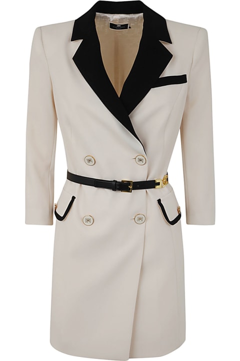 Elisabetta Franchi Coats & Jackets for Women Elisabetta Franchi Robe Manteau Mini Dress
