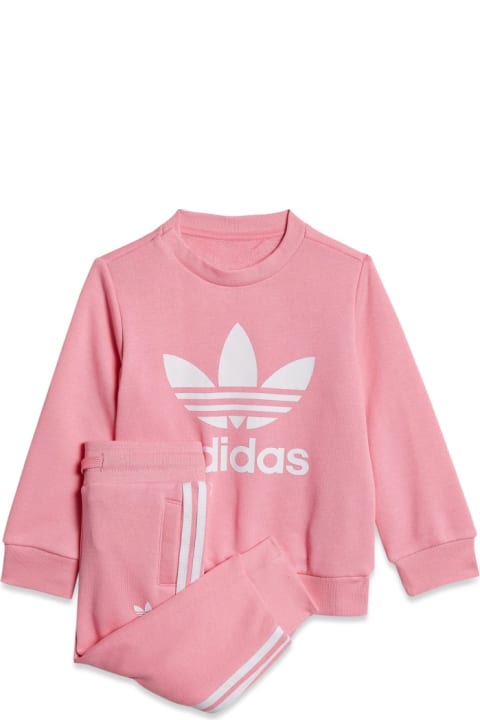 Adidas Originals Bodysuits & Sets for Baby Girls Adidas Originals Crew Set