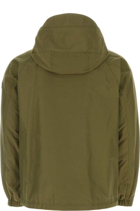 Woolrich for Men Woolrich Army Green Cotton Blend Cruiser Jacket
