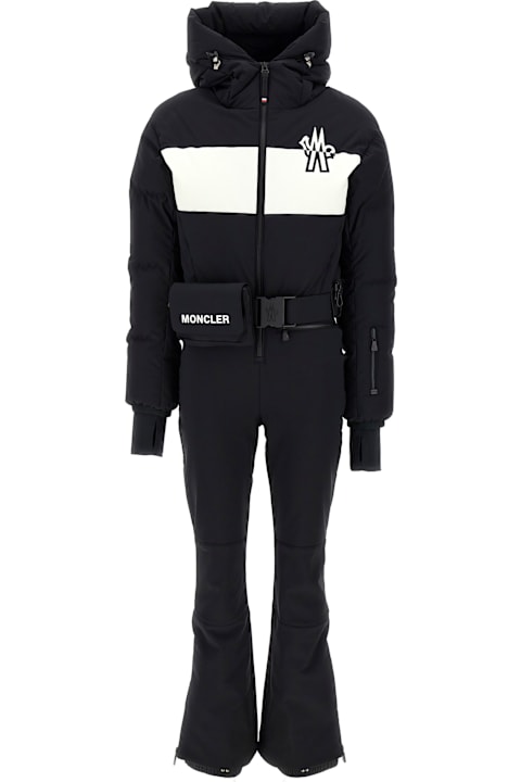 Jumpsuits for Women Moncler Grenoble Logo Ski Suit