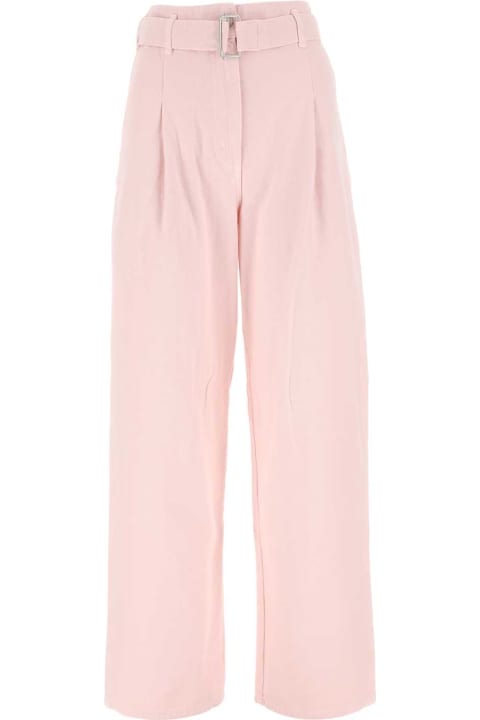 ウィメンズ Philosophy di Lorenzo Serafiniのパンツ＆ショーツ Philosophy di Lorenzo Serafini Light Pink Cotton Pant