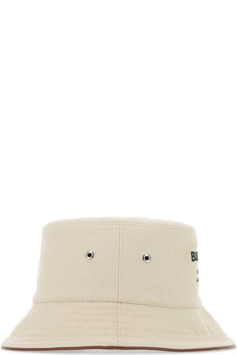 Hair Accessories for Women Burberry Sand Cotton Hat