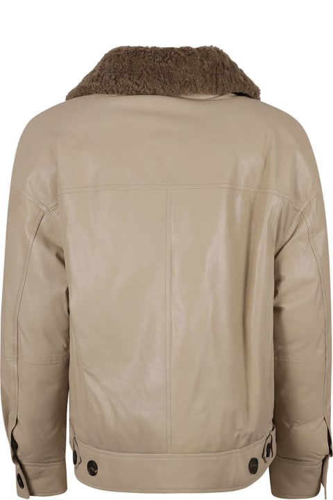 Coats & Jackets for Women Brunello Cucinelli Zip Wrap Jacket