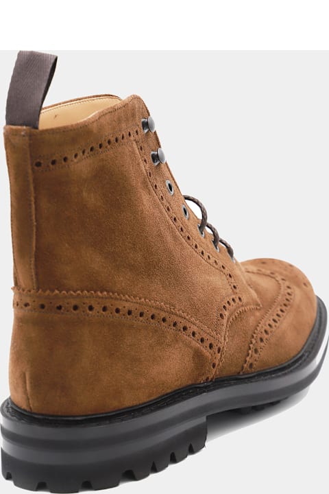 Church's Shoes for Men Church's Burnt Leather Mc Farlane Boots