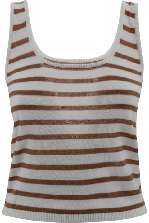 Be You Sweaters for Women Be You Striped Cashmere Top