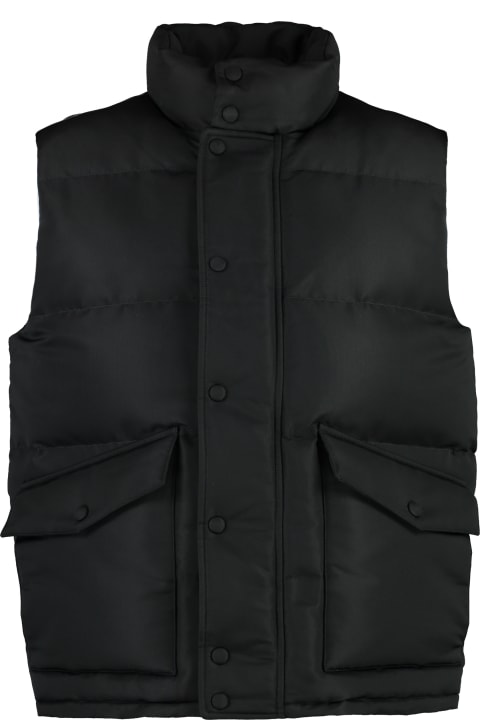 Alexander McQueen Coats & Jackets for Men Alexander McQueen Graffiti Puffer Full Zip Field Vest