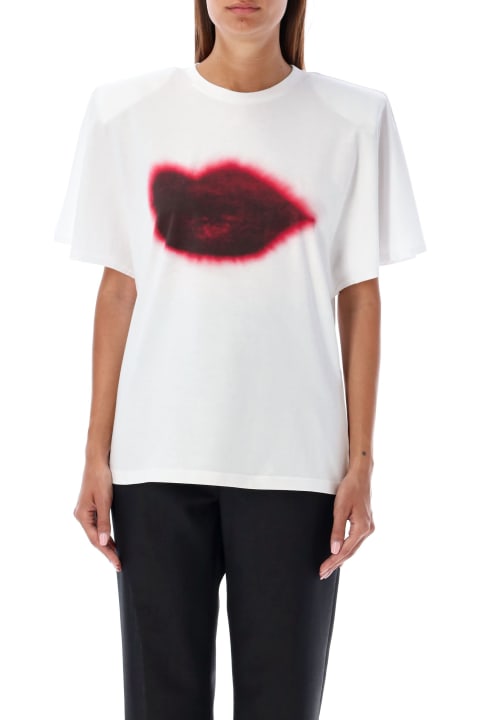 Stella McCartney Topwear for Women Stella McCartney Lips T-shirt