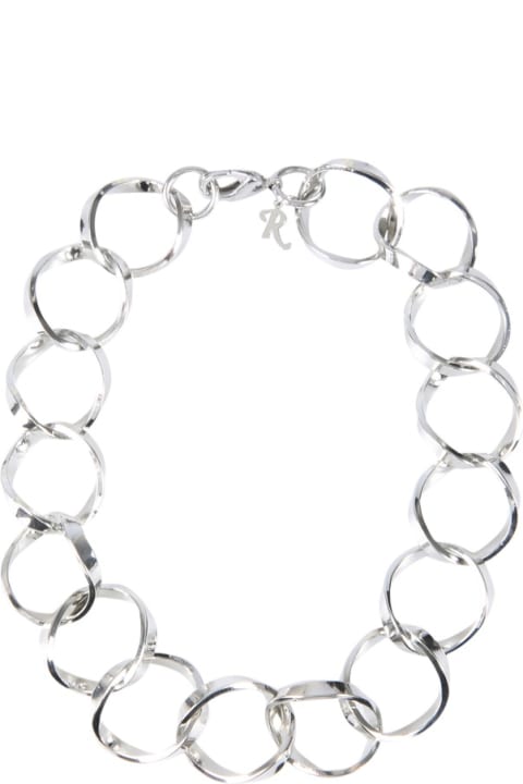 Raf Simons Necklaces for Women Raf Simons Linked Rings Necklace