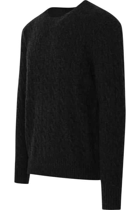 Homeware Ralph Lauren Grey Cashmere Blend Sweater
