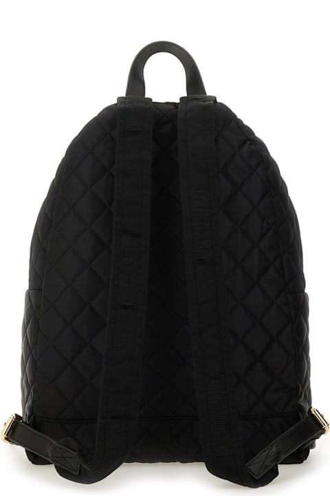 Moschino Backpacks for Women Moschino "quilted Logo" Backpack