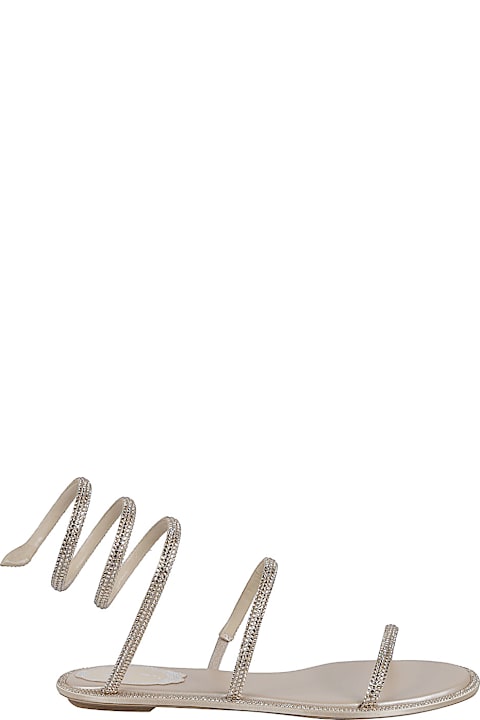 René Caovilla Cleo Flat Sandals