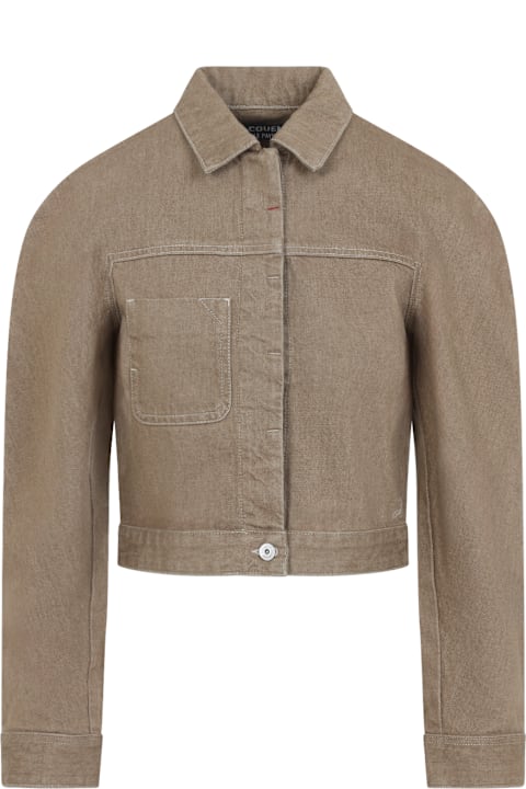 Jacquemus for Kids Jacquemus Ovalo Cargo Jacket