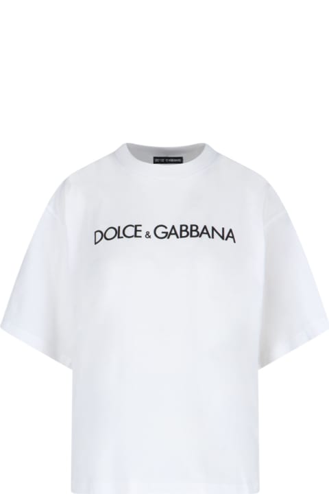 Dolce & Gabbana Clothing for Women Dolce & Gabbana T-shirt With Logo