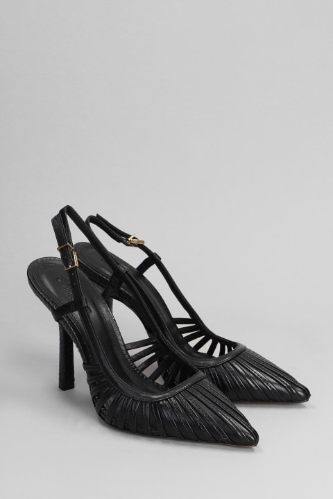 Schutz High-Heeled Shoes for Women Schutz Pumps In Black Leather