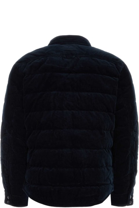 メンズ Polo Ralph Laurenのコート＆ジャケット Polo Ralph Lauren Midnight Blue Cotton Down Jacket