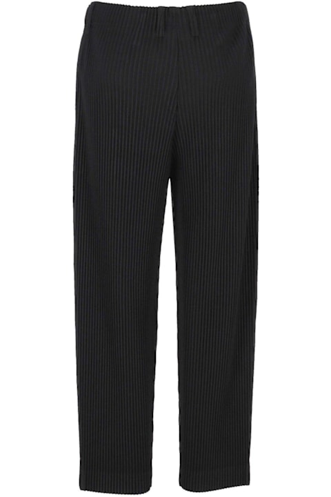 Homme Plissé Issey Miyake for Men Homme Plissé Issey Miyake Pleated Tapered Trousers