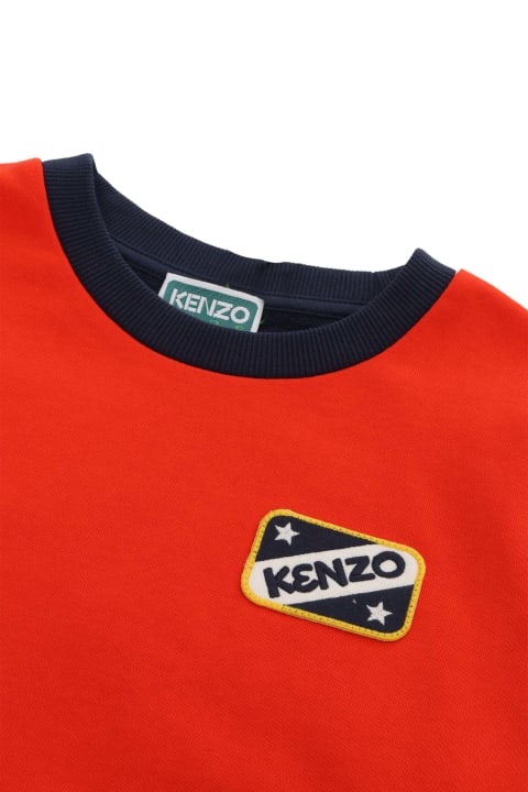 Kenzo Kids Sweaters & Sweatshirts for Boys Kenzo Kids Red Sweater