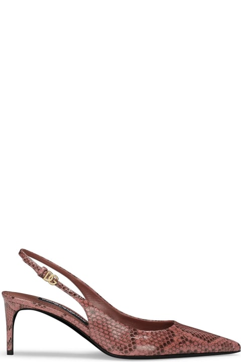 Dolce & Gabbana High-Heeled Shoes for Women Dolce & Gabbana Sling St Pitone