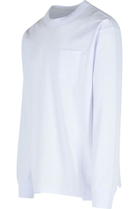 Sacai for Men Sacai White Cotton T-shirt