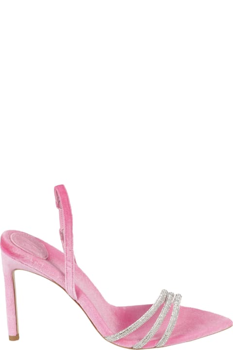 Bettina Vermillon Sandals for Women Bettina Vermillon Roxy Crystal