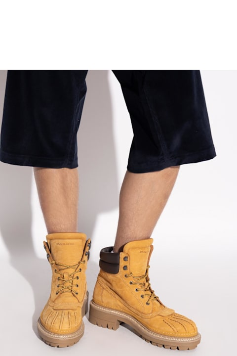 Homeware Dsquared2 Dsquared2 Suede Lace-up Boots