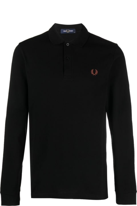 Fred Perry Topwear for Men Fred Perry Fp Long Sleeve Plain Shirt