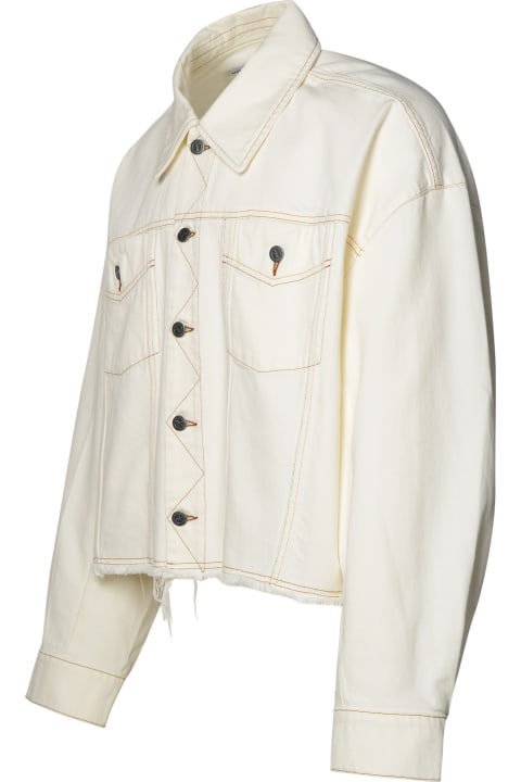 A.P.C. Coats & Jackets for Men A.P.C. Ivory Cotton Jacket