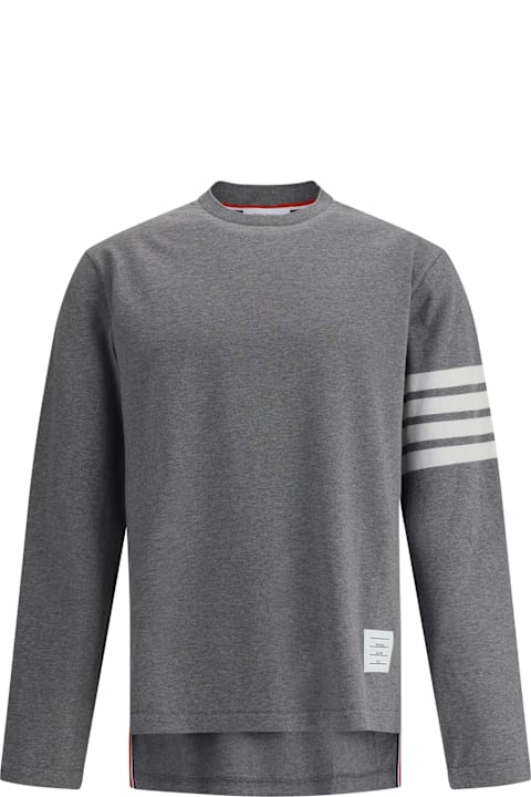 Thom Browne for Homeware Thom Browne Long Sleeve Jersey With Iconic Bands