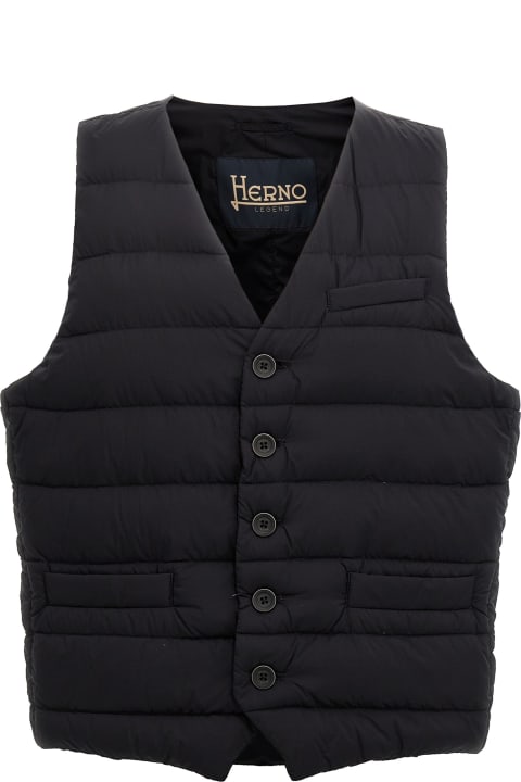 メンズ Hernoのコート＆ジャケット Herno 'il Panciotto' Vest