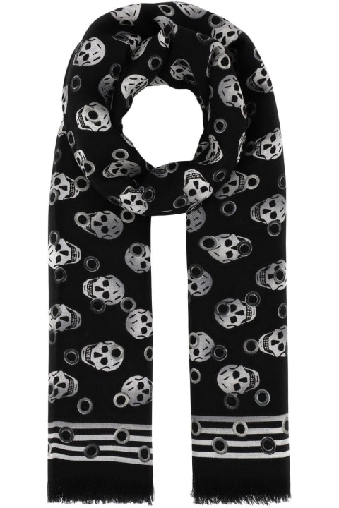 Printed Wool Scarf