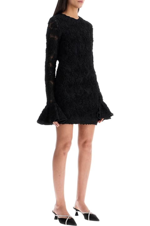 Homeware Rotate by Birger Christensen Floral Pattern Mini Dress