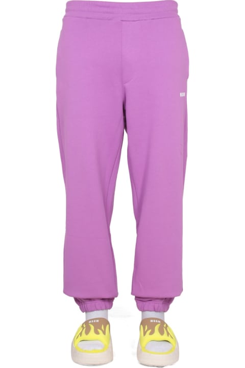 MSGM for Men MSGM Jogging Pants With Logo