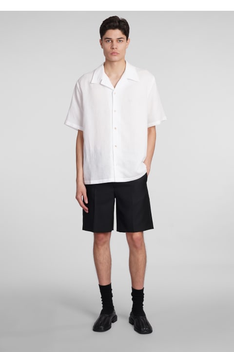 Séfr Pants for Men Séfr Shorts In Black Polyester