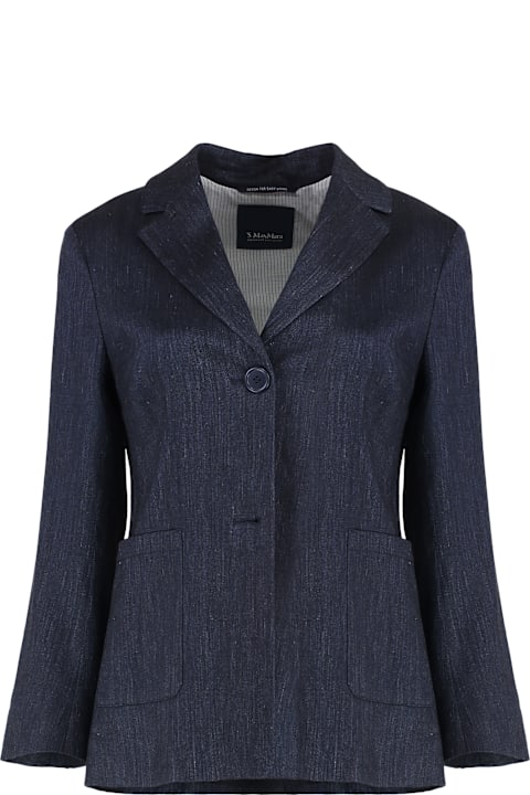 Homeware 'S Max Mara Derna Linen Blazer