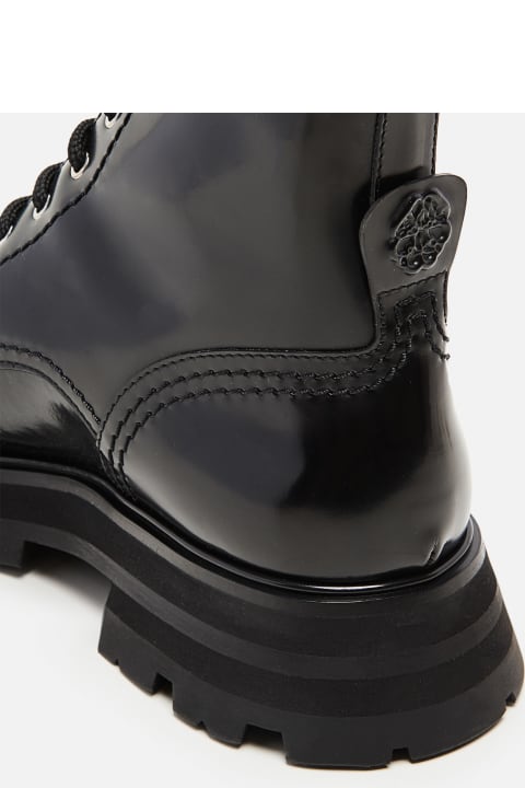 Alexander McQueen Shoes for Women Alexander McQueen Laced Combat Boots