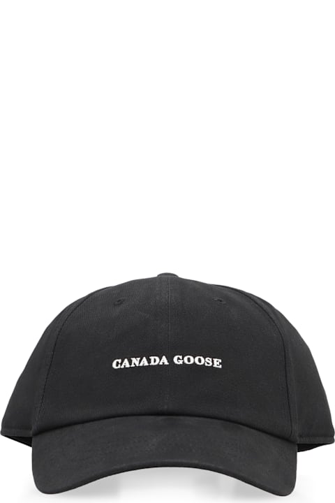 Canada Goose Accessories for Men Canada Goose Logo Baseball Cap