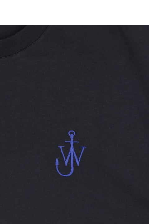 J.W. Anderson ملابس علوية لـ القسم الرجالي J.W. Anderson 'camper' Print Logo T-shirt