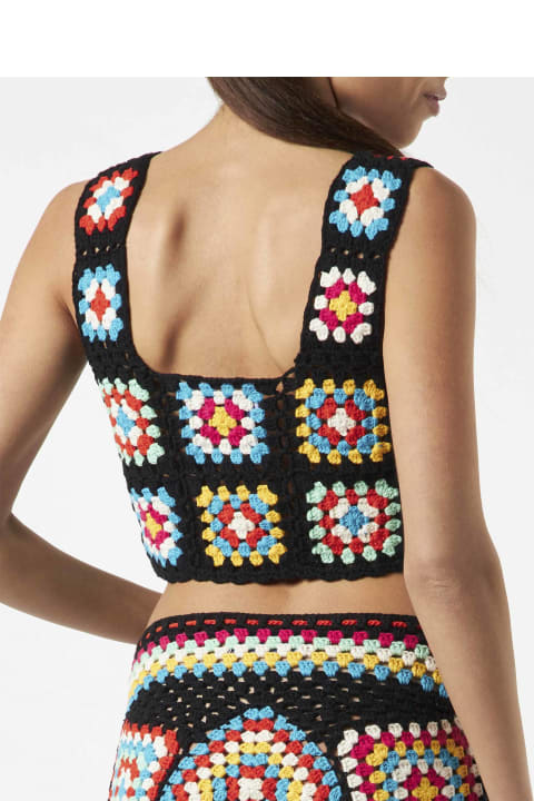 Fashion for Women MC2 Saint Barth Woman Handmade Crochet Top
