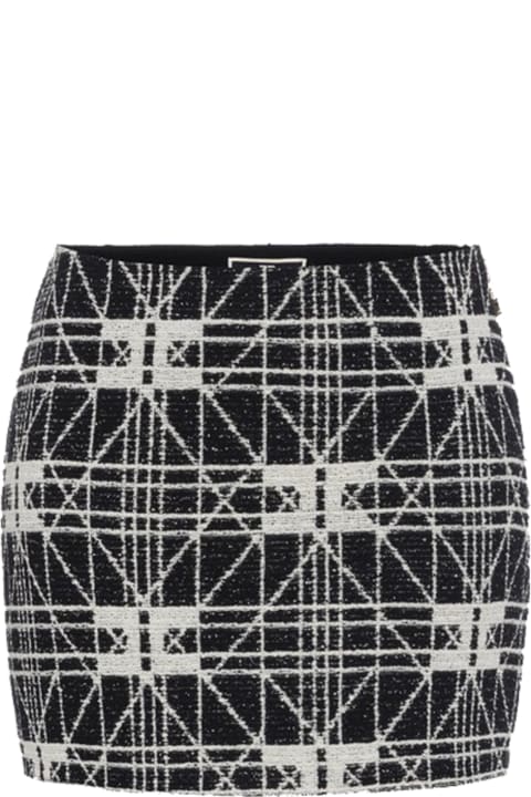 Elisabetta Franchi for Women Elisabetta Franchi Tweed Skirt With Logo