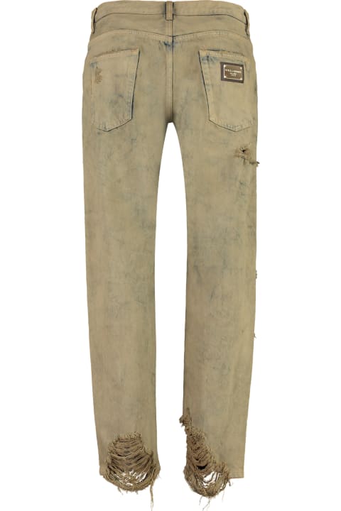 Jeans for Men Dolce & Gabbana Loose 5-pocket Jeans
