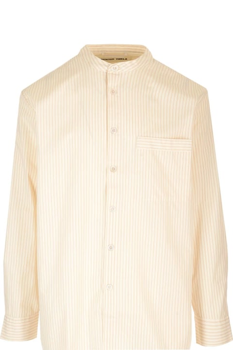 メンズ Birkenstockのシャツ Birkenstock 'wheat Stripes' Lounge Wear Shirt