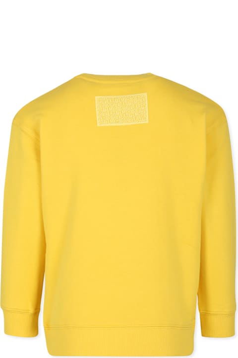 Homeware Marc Jacobs Yellow Sweatshirt For Kids With Logo