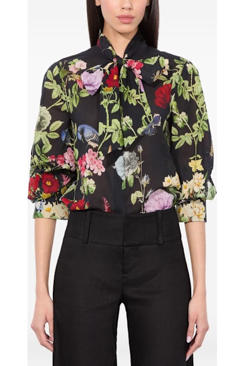 أدوات منزلية Alice + Olivia Lloyd Cotton Blouse