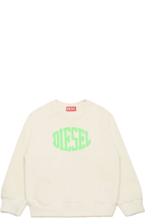 Diesel Sweaters & Sweatshirts for Boys Diesel S-bell Logo Printed Sweatshirt