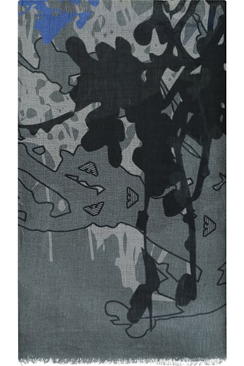 Homeware Emporio Armani Printed Scarf