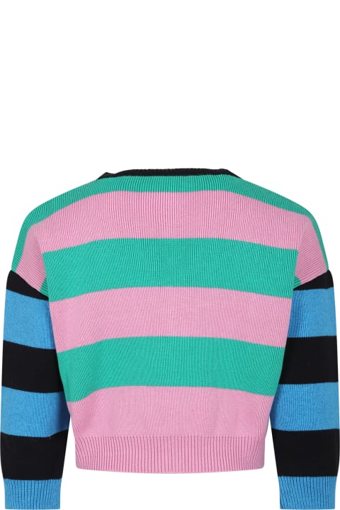 Stella McCartney Kids Sweaters & Sweatshirts for Girls Stella McCartney Kids Multicolor Cardigan For Girl